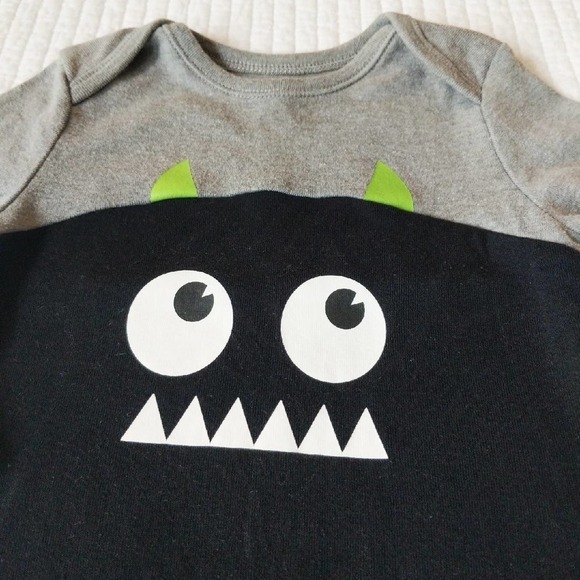 Monster Romper 6-12 Months Worn Once - Picture 2 of 4